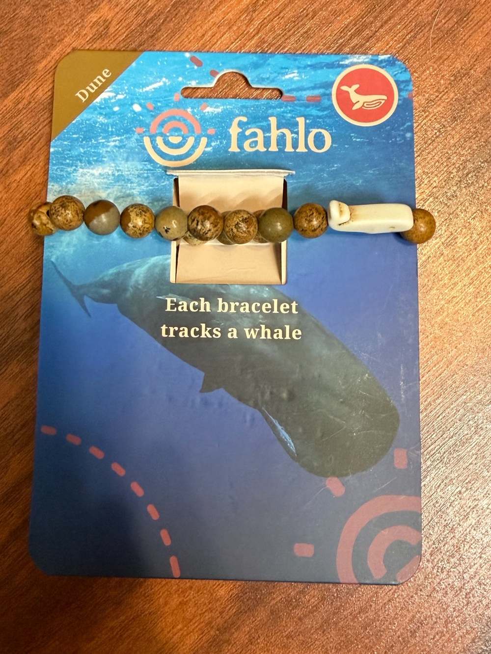 Fahlo Kids Dune Beaded Bracelet - Brown
